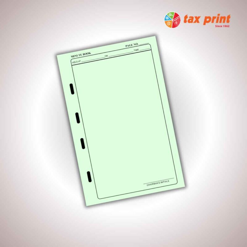 High-Quality Green Ledger Paper in Mumbai for Legal & Corporate Use 7 Minutes Paper (Size FS) (Ledger/Green) (100 Pc)