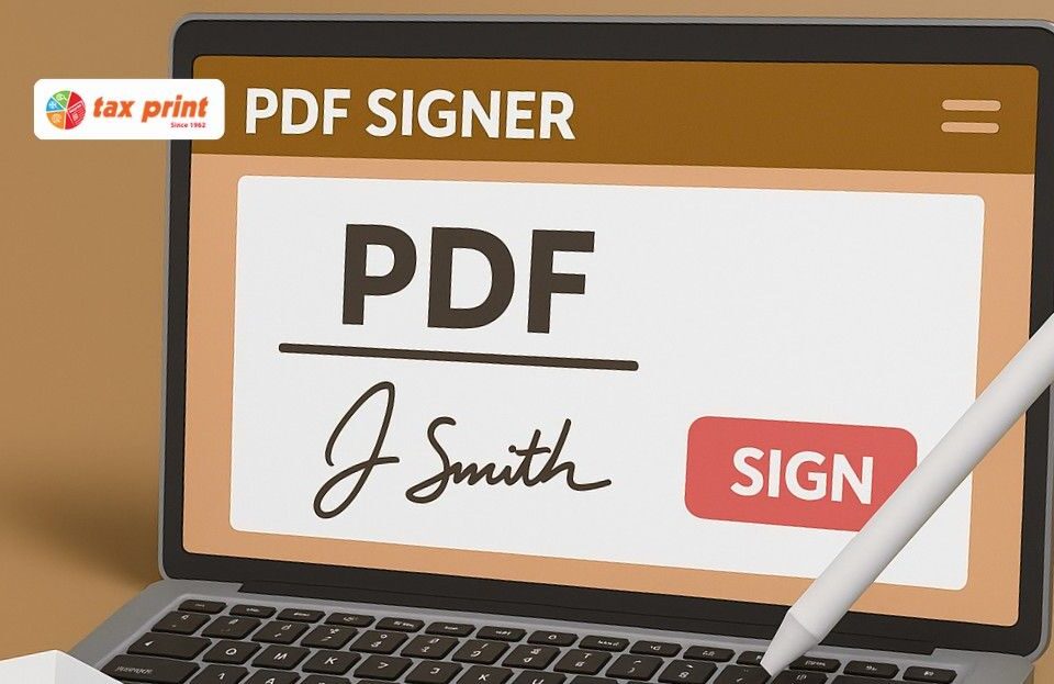 Tax Print-Best PDF Signer in Mumbai