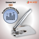 Tax Print Common Seal Company Seal for co-operative Housing Society in Mumbai