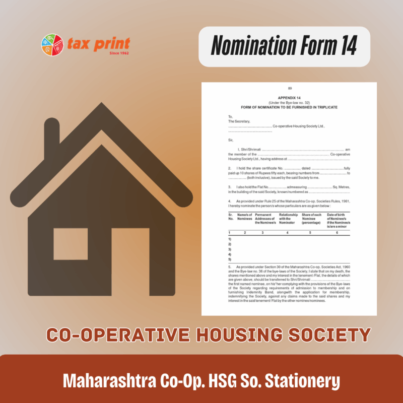 Tax Print CHS Nomination Form 14